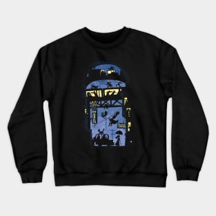 Showdown at Rue Noir Crewneck Sweatshirt